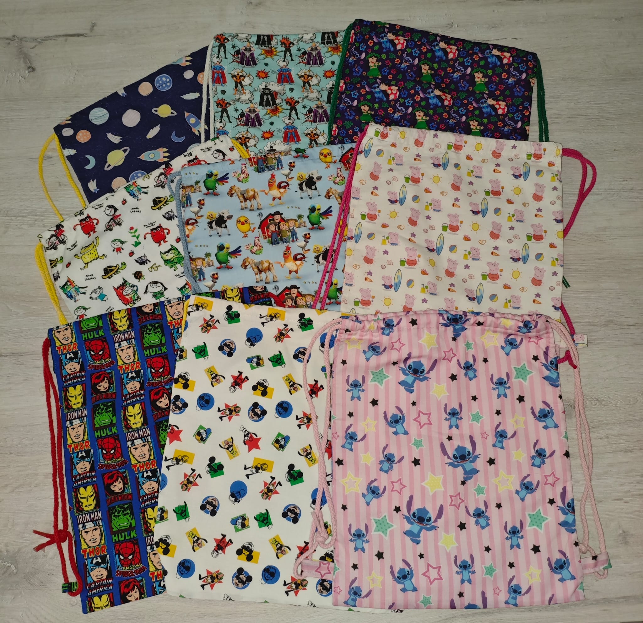 Mochilas de cuerda